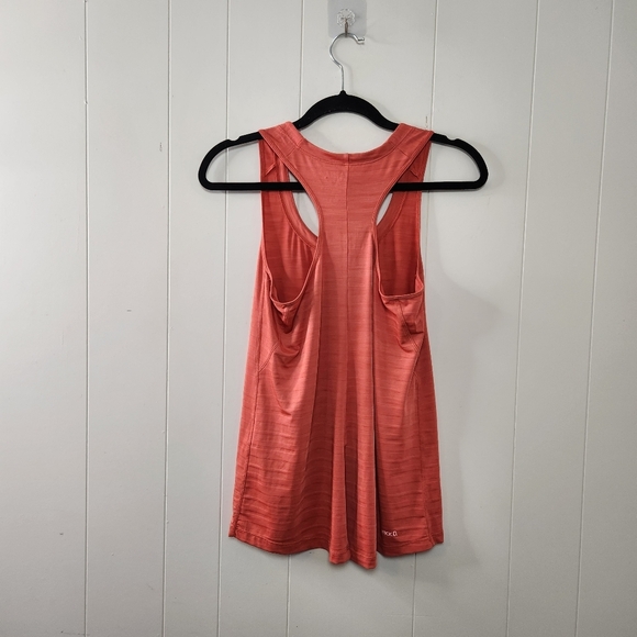 Mountain Hardwear Orange Racerback Tank Top Activewear Gym Workout Yoga Wicking - Picture 2 of 10